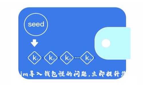 2025必看！解决Tokenim导入钱包慢的问题，立即提升您资金的安全和流畅性