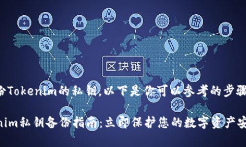 关于如何备份Tokenim的私钥，以下是你可以参考的步骤和注意事项：

### Tokenim私钥备份指南：立即保护您的数字资产安全！
