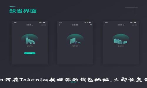 2025必看：如何在Tokenim找回你的钱包地址，立即恢复你的数字资产