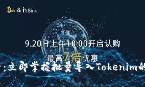 2025必看：立即掌握批量导入Tokenim的实用技巧