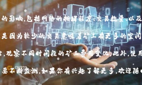 关于“tokenim转账矿工费最低是什么时间”的问题，实际上矿工费的变化受到多种因素的影响，包括网络的拥堵程度、交易数量、以及市场的供需关系。在不同的时段，这些因素会导致矿工费用的波动。

一般来说，当网络使用量较低时（例如在某些国家的夜间或节假日），矿工费往往较低。这是因为较少的交易意味着矿工有更多的空闲时间来处理每笔交易。

如果你希望获得具体时间段的信息，我建议你访问一些实时监测区块链网络状态的网站，观察不同时间段的矿工费用变化。此外，使用一些区块链工具可以帮助你提前估算转账所需的矿工费，确保你的交易能够快速确认。

对于特定时间段的最低矿工费，通常不存在一个固定的答案，因为这会随时变化，因此需要不断监测。如果你有兴趣了解更多，欢迎随时询问！
