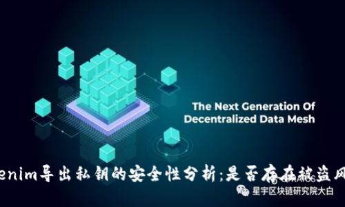 Tokenim导出私钥的安全性分析：是否存在被盗风险？